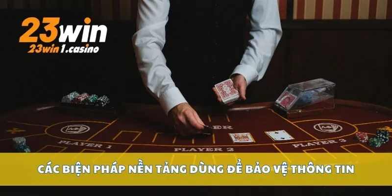 Các biện pháp nền tảng dùng để bảo vệ thông tin